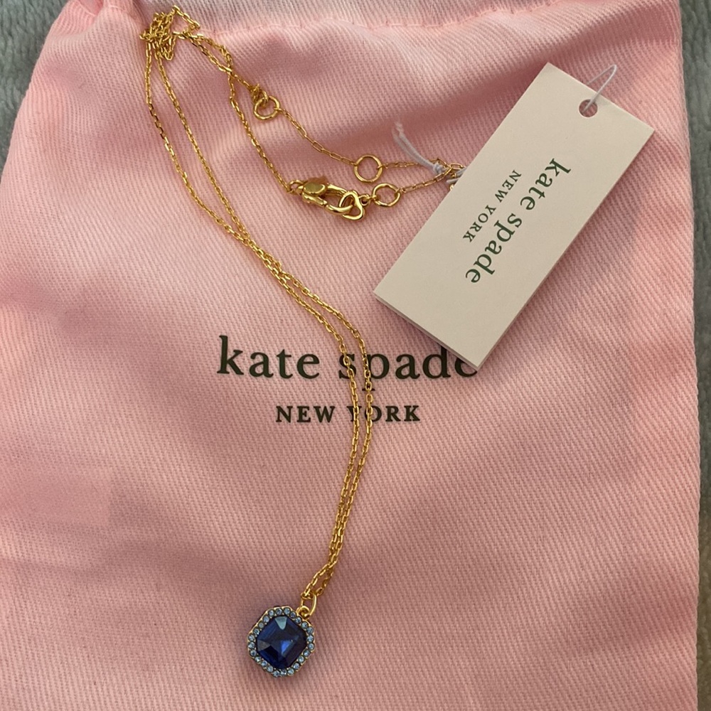 Kate spade blue necklace